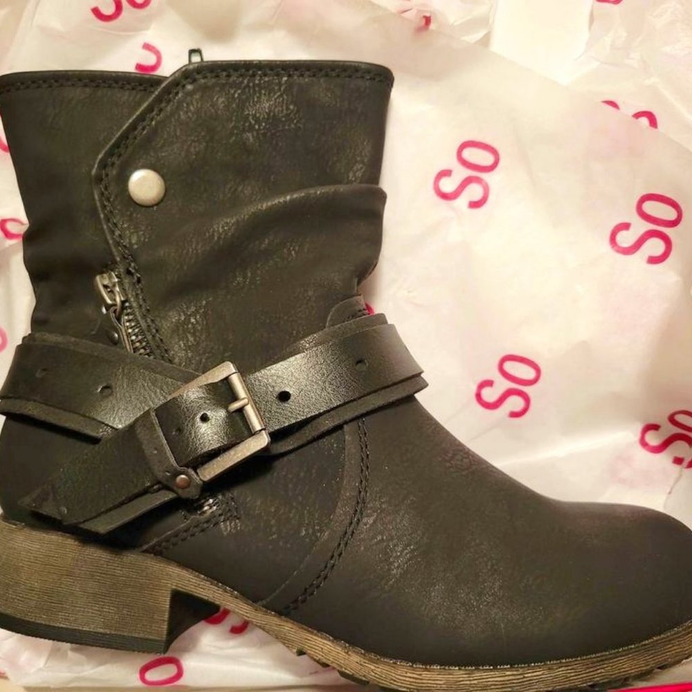 SO Women's Moto Boots